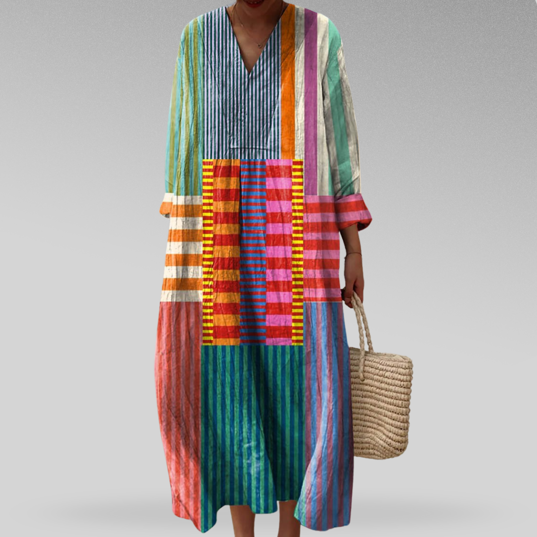 Olia Geometric Dress