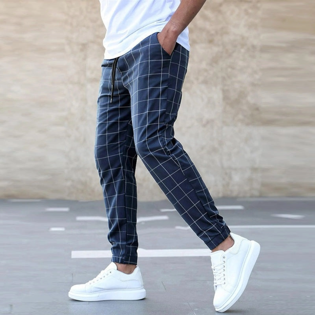 Bruno | Checked Joggers