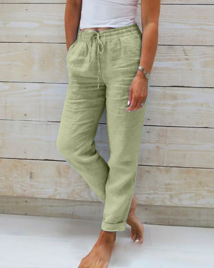 Belle | Women's Linen Trousers