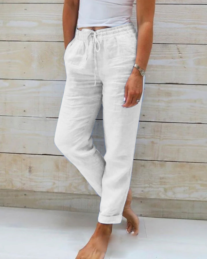 Belle | Women's Linen Trousers