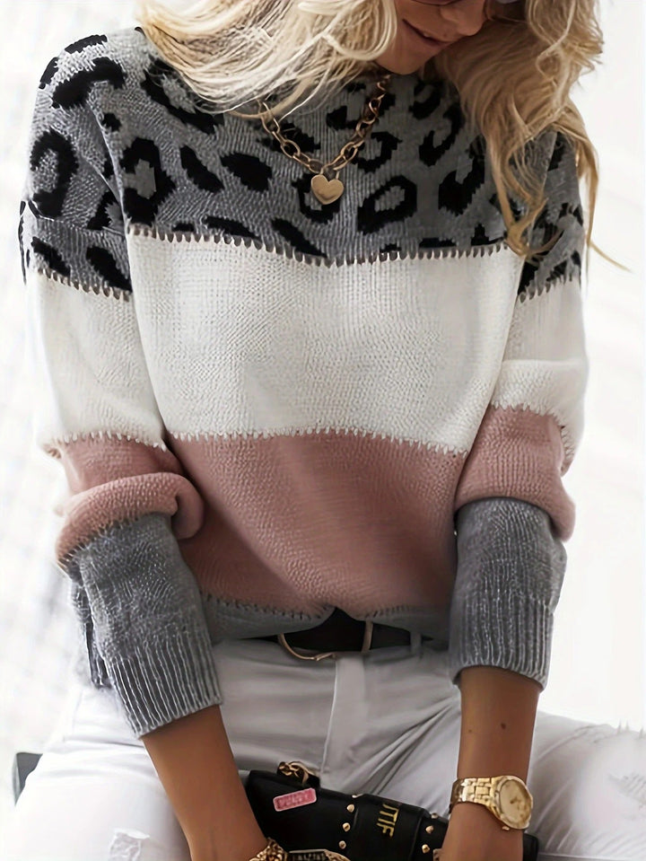 Ayla |  Leopard print sweater