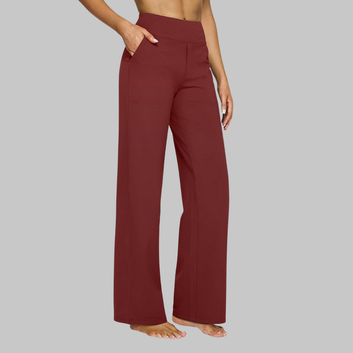 Stella | Soft Jersey Wide-Leg Trousers