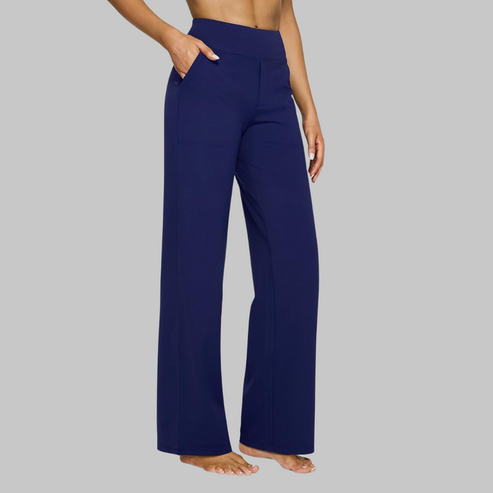 Stella | Soft Jersey Wide-Leg Trousers