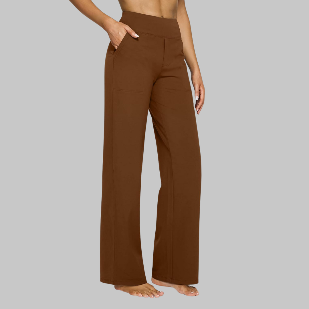 Stella | Soft Jersey Wide-Leg Trousers