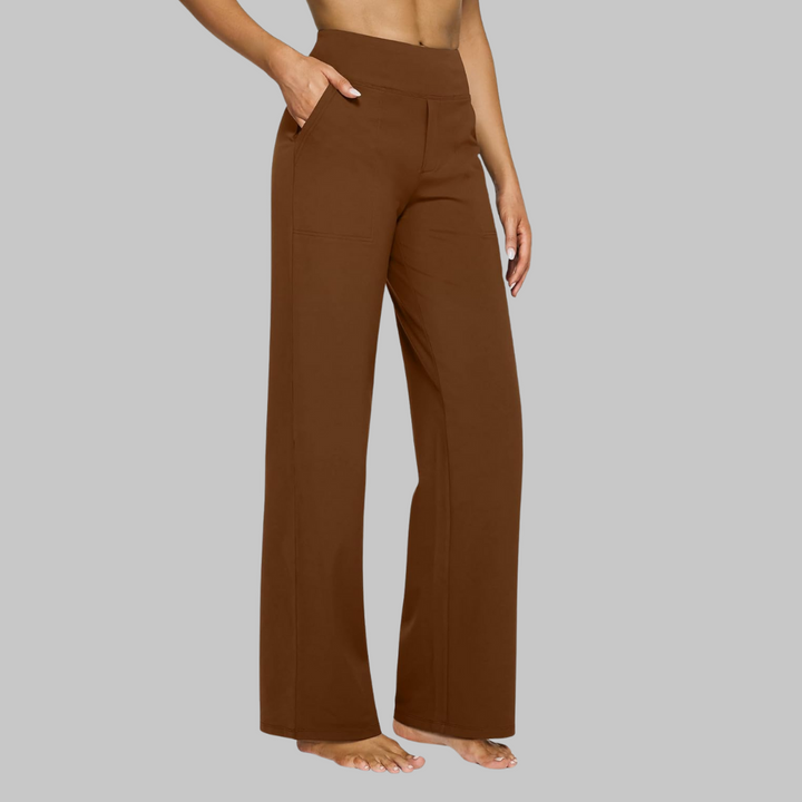 Stella | Soft Jersey Wide-Leg Trousers