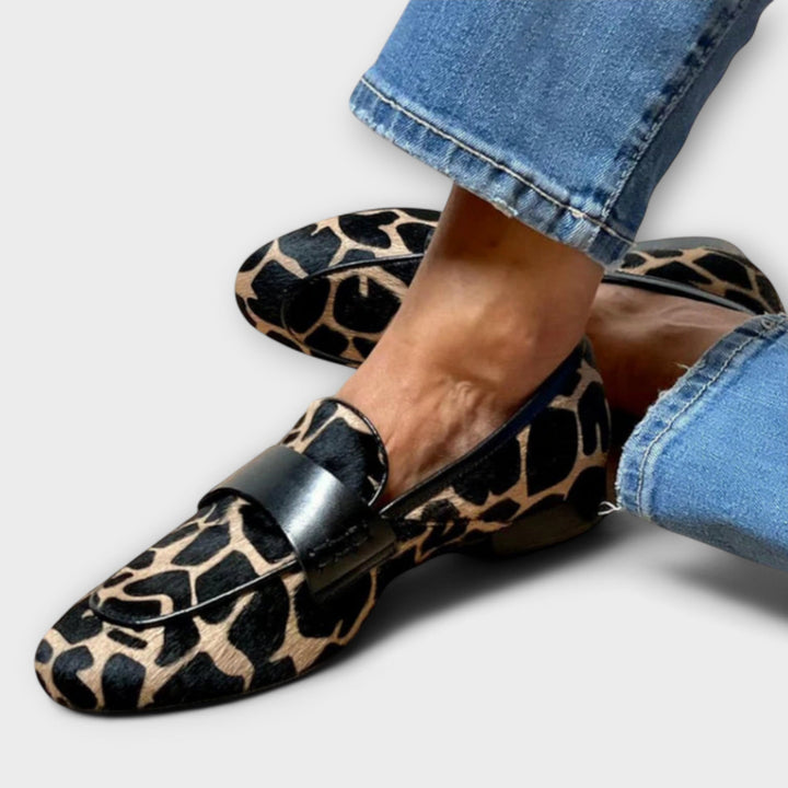 Livia |  Leopard Moccasins