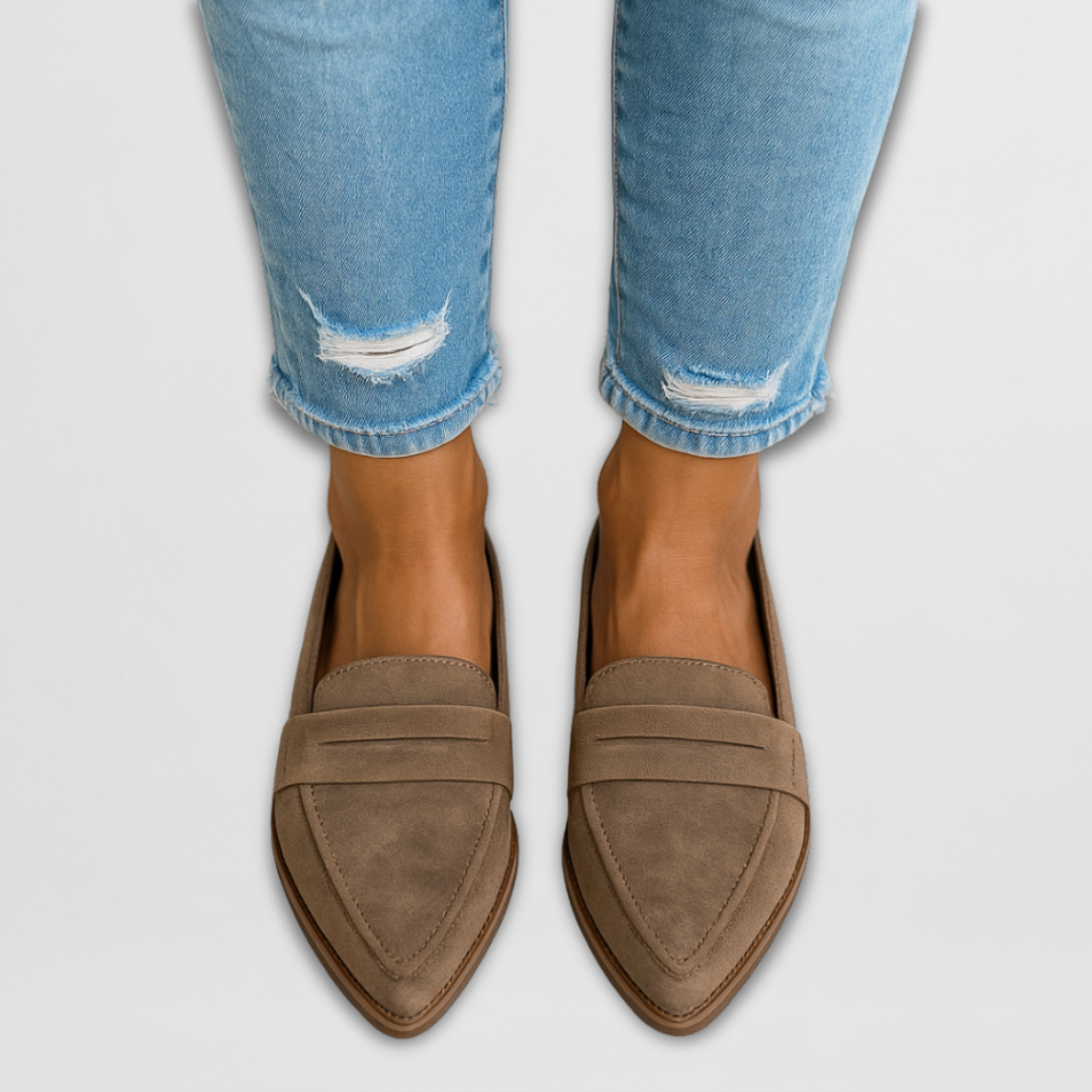 Margot Suede Moccasins