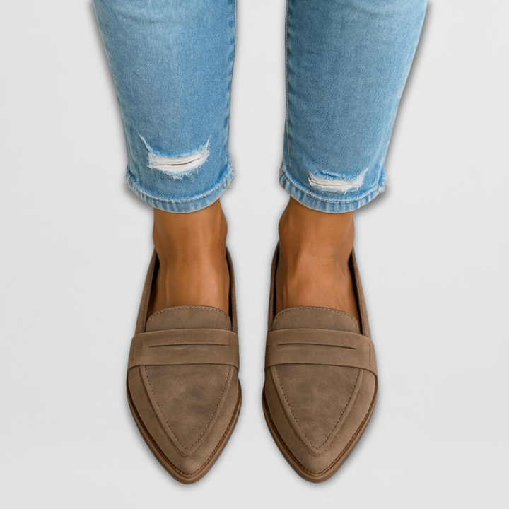 Margot Suede Moccasins
