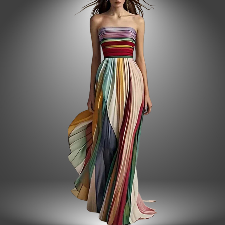 Raya |  The Graceful Strapless Long Dress
