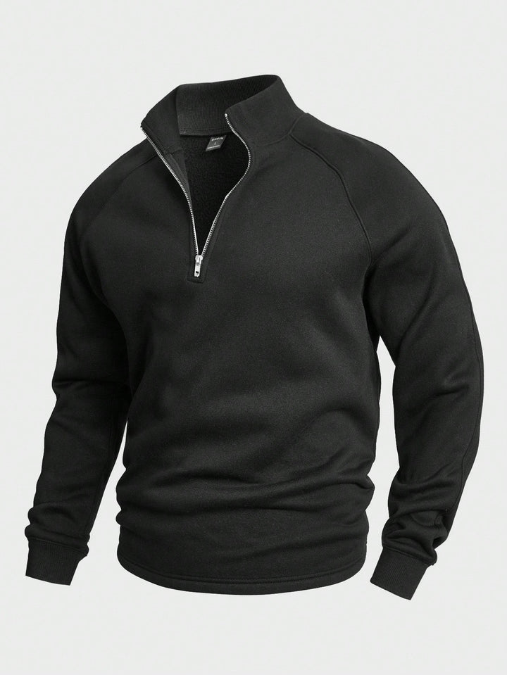 Adrian | Casual Half-Zip Sweater