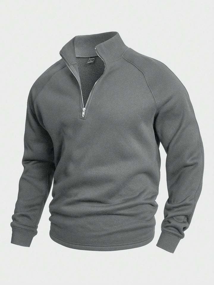 Adrian | Casual Half-Zip Sweater