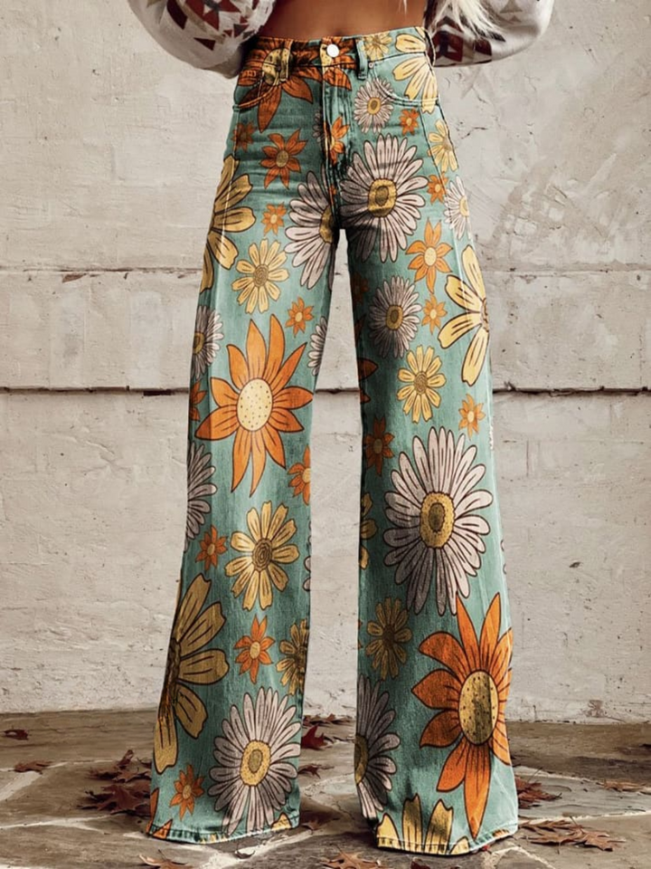 Lydia | Vintage Flared Pants