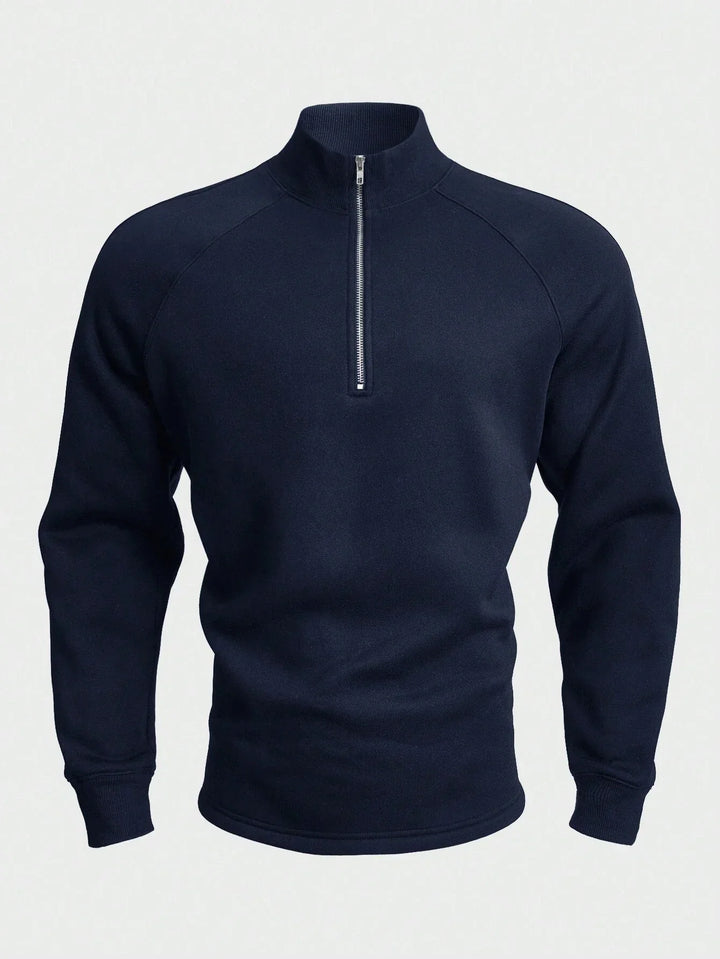 Adrian | Casual Half-Zip Sweater