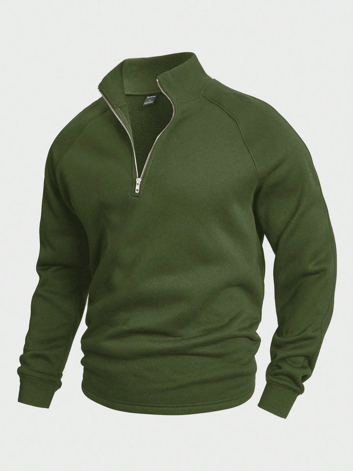 Adrian | Casual Half-Zip Sweater