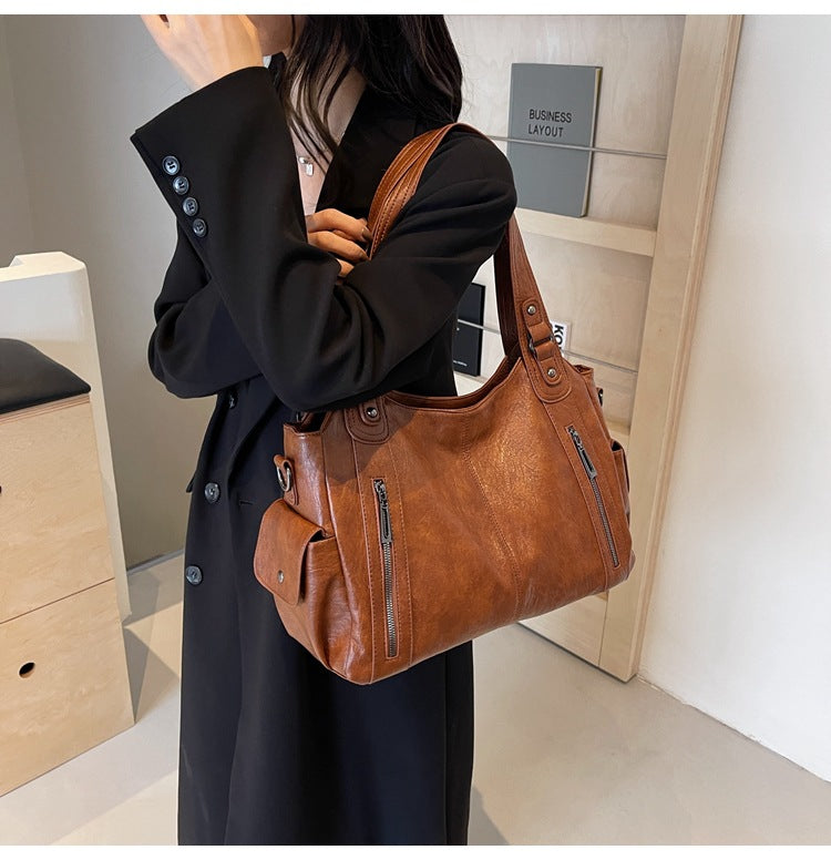 Autumn | Timeless Leather Tote Bag