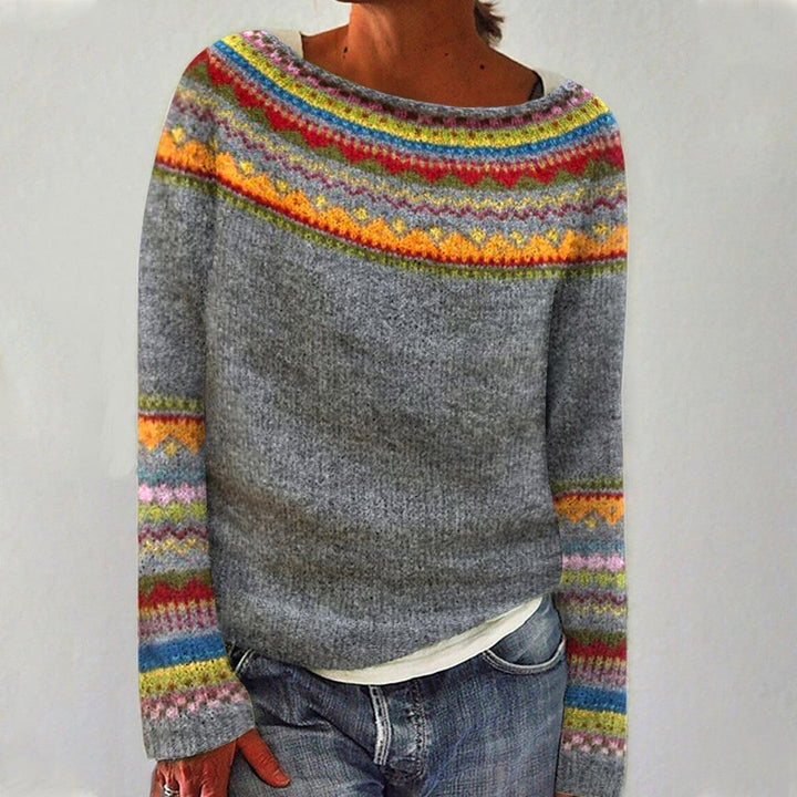 Alia | Retro Autumn Sweater
