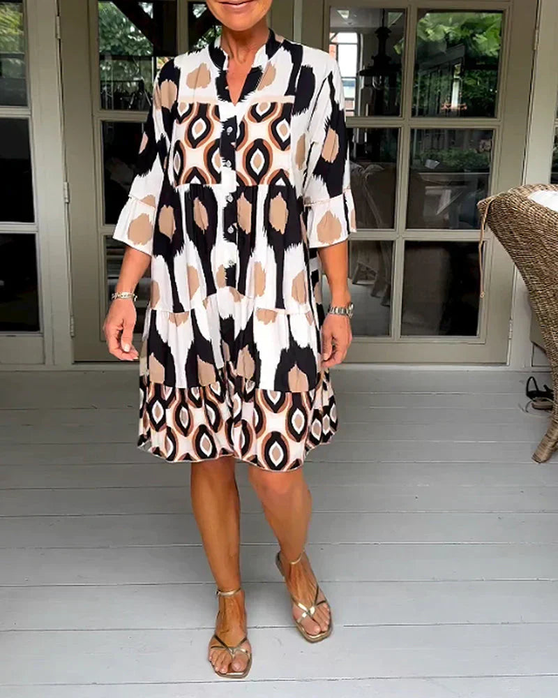 Nola Timeless Printed Dress