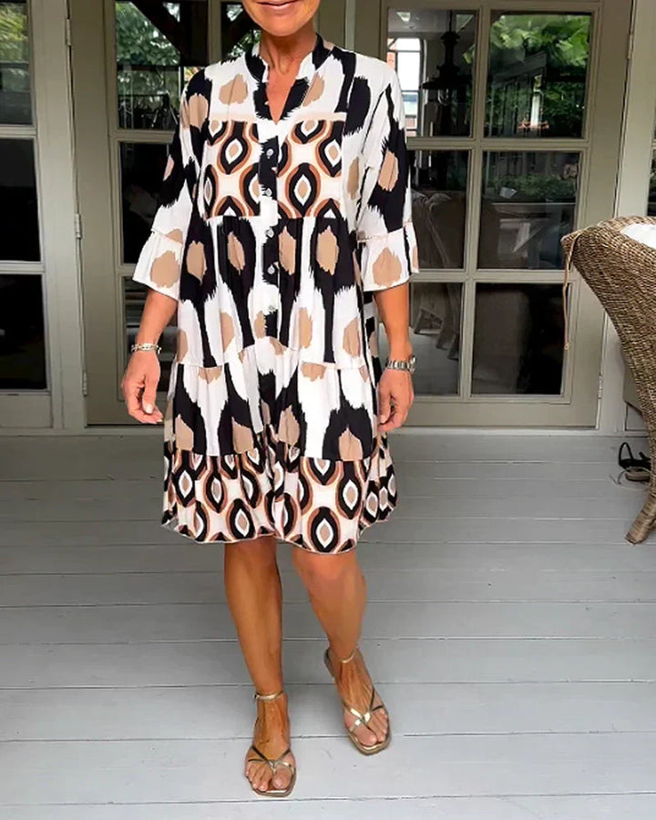 Nola Timeless Printed Dress