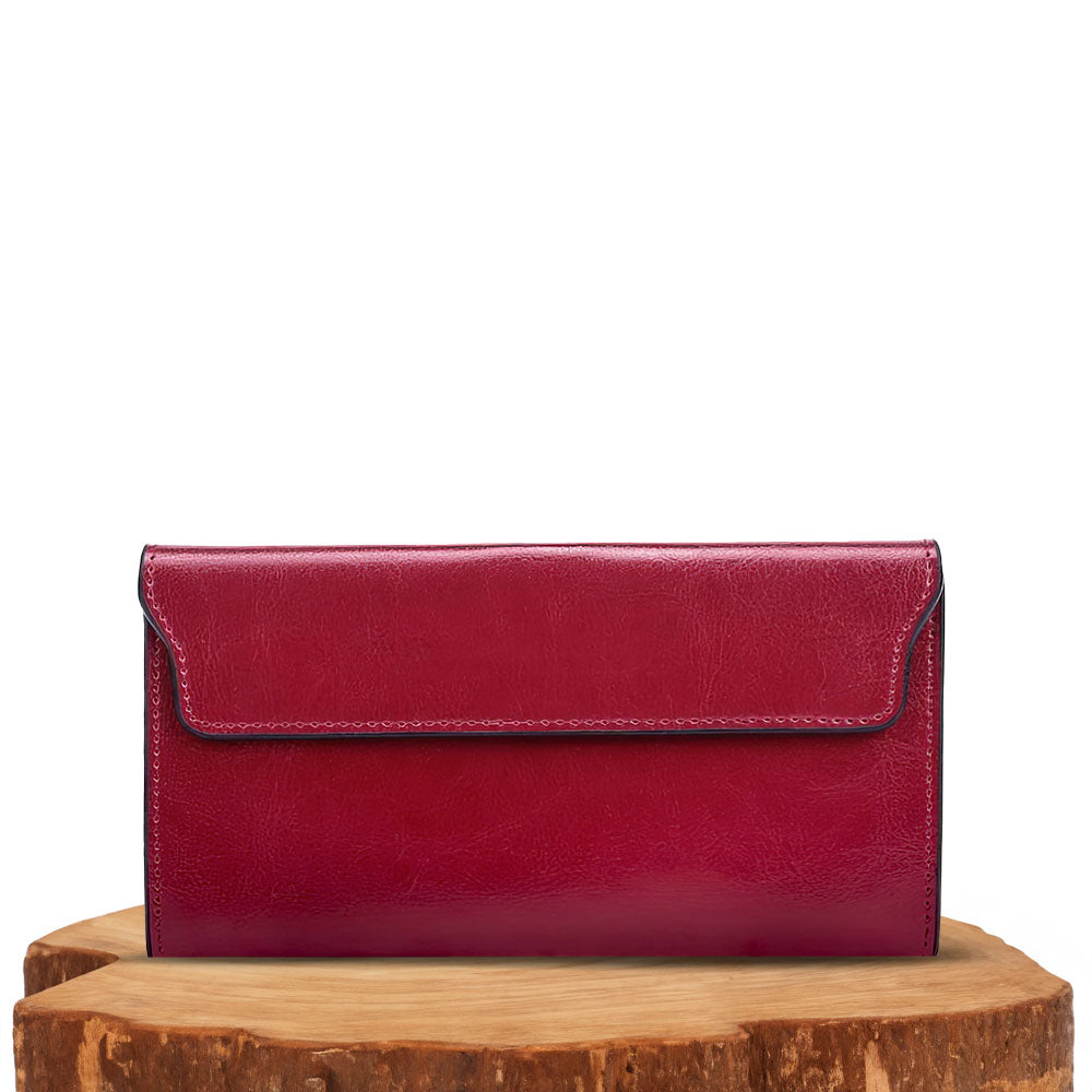Silvia | Timeless Minimalist Fold Wallet