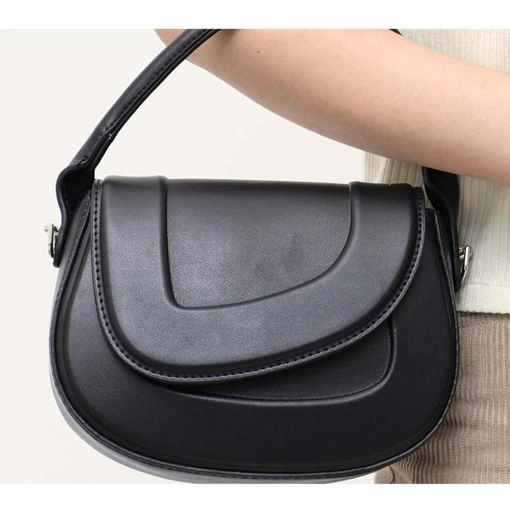 Lauren | Chic and Timeless Minimalist Saddle Bag