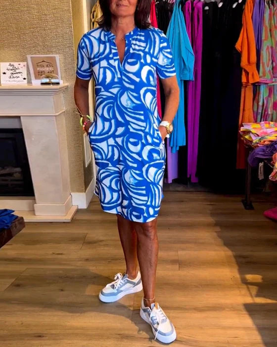 Angela | Colourful Dress
