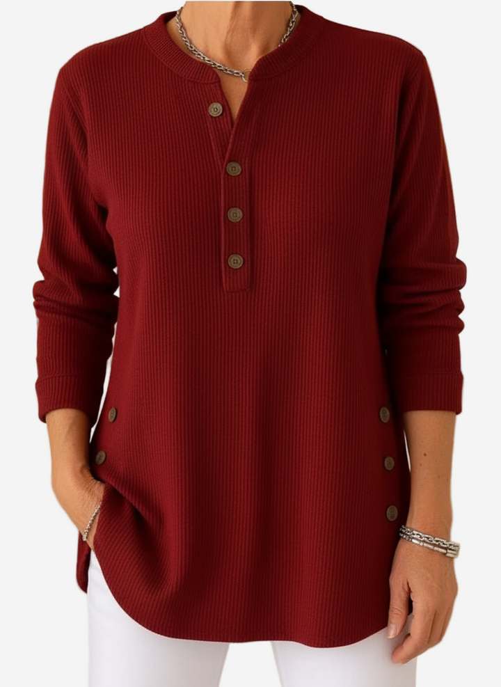 Eveline | Everyday Long Sleeve Knit Sweater