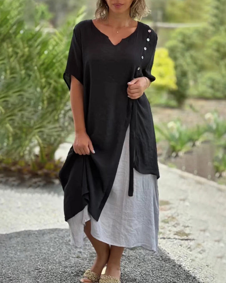 Nicole | Short Sleeve  Dress