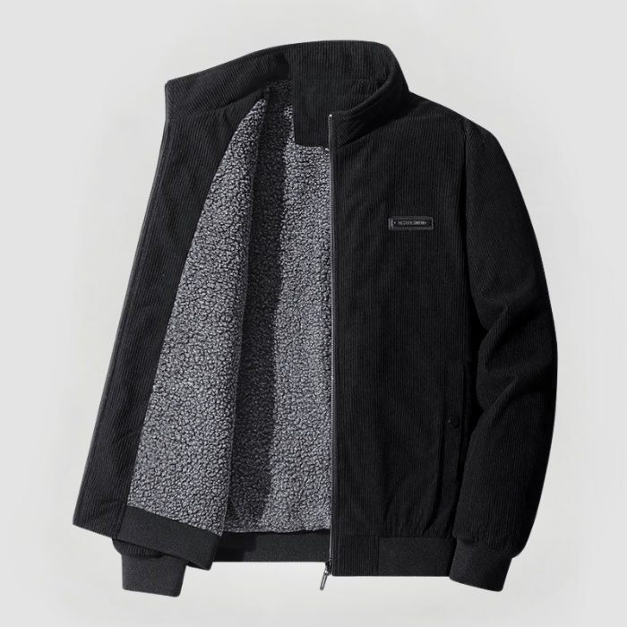 Dean | Cord jacket with fleece lining