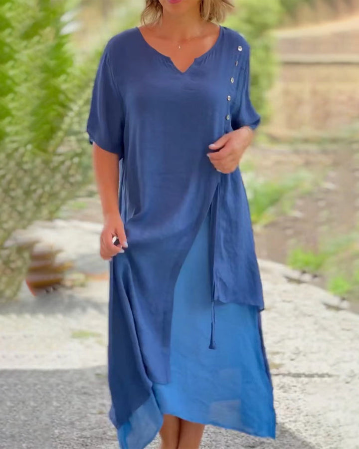 Nicole | Short Sleeve  Dress