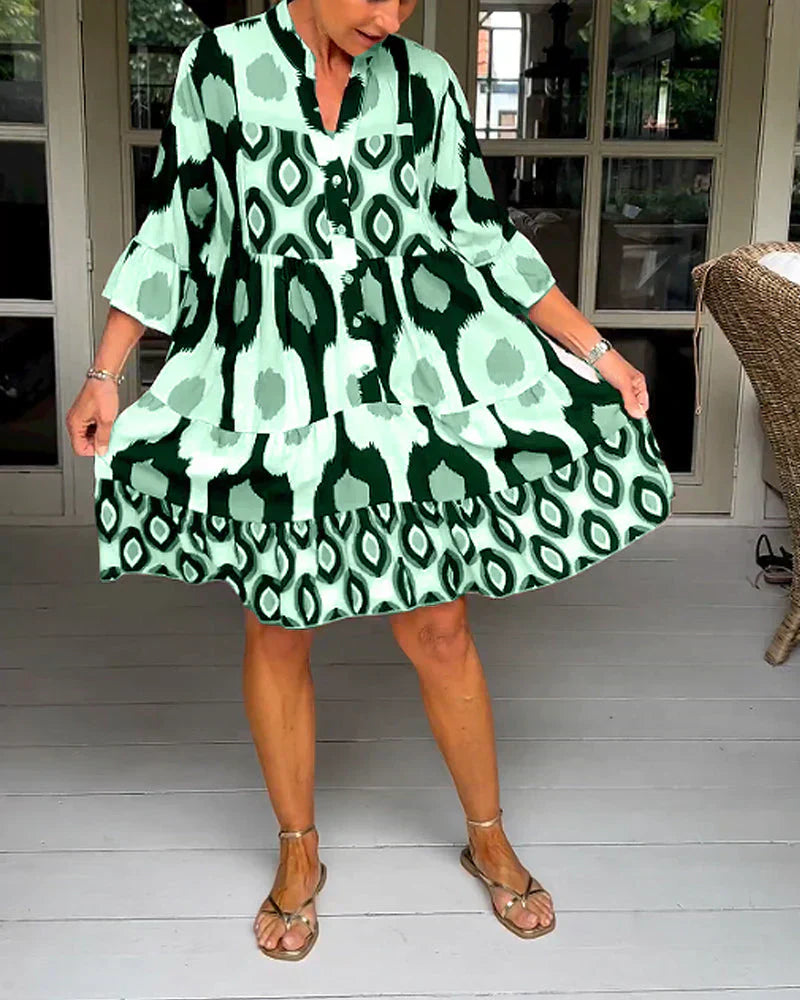 Nola Timeless Printed Dress