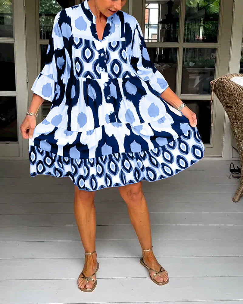 Nola Timeless Printed Dress