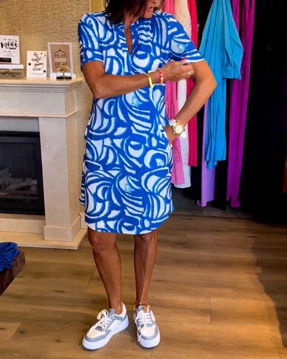 Angela | Colourful Dress
