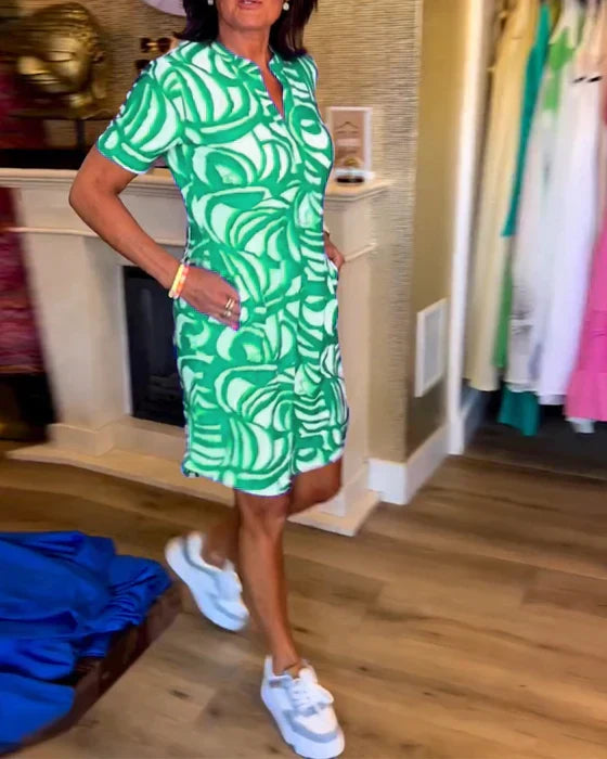 Angela | Colourful Dress