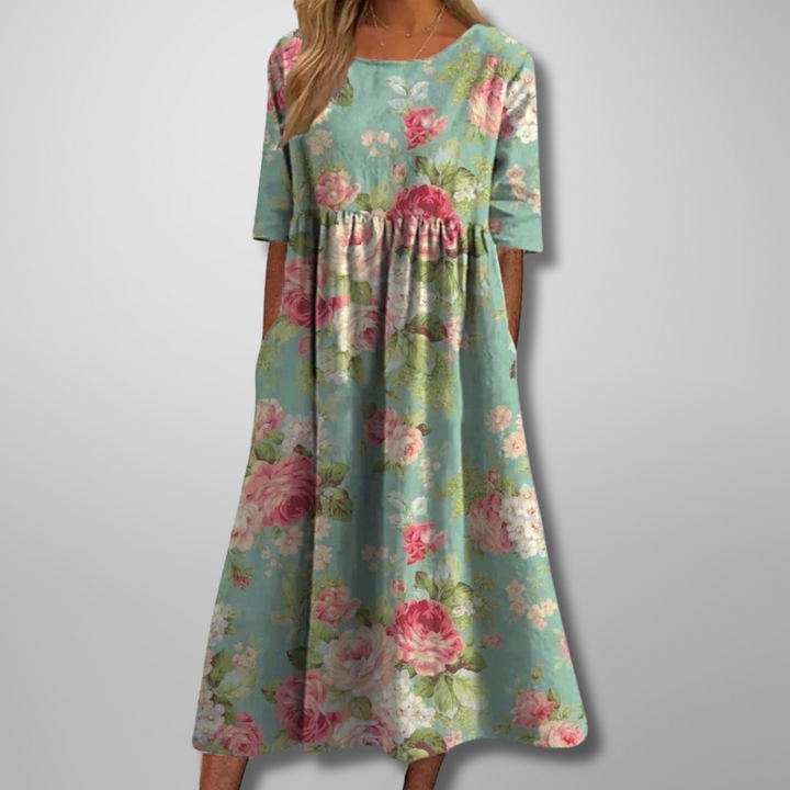 Marisa | Classic Embroidered Dress