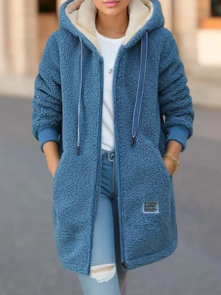 Melina | Fleece hooded jacket