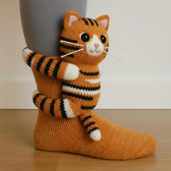 Elin | Hug Me Animal Socks (Buy 1, Get 1 Free)