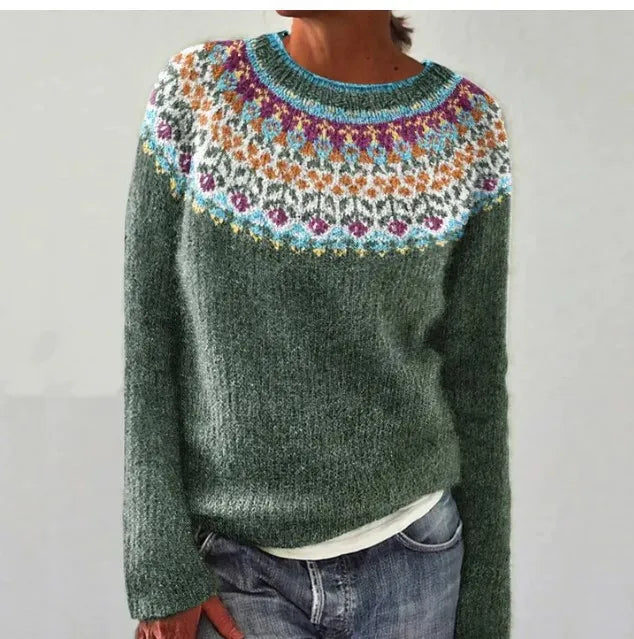 Alia | Retro Autumn Sweater