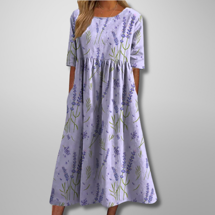 Marisa | Classic Embroidered Dress