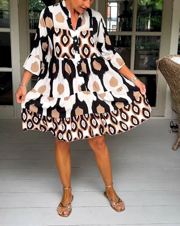 Nola Timeless Printed Dress