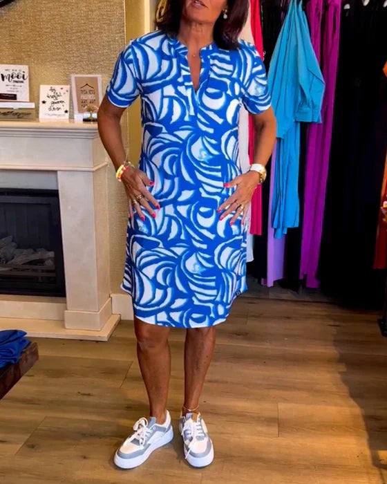 Angela | Colourful Dress