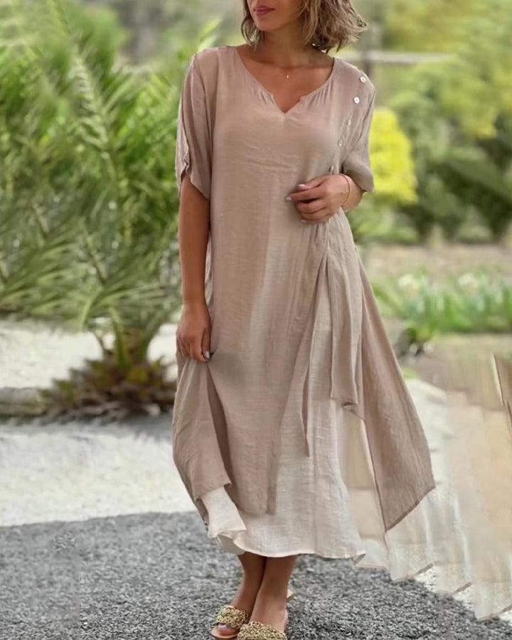 Nicole | Short Sleeve  Dress