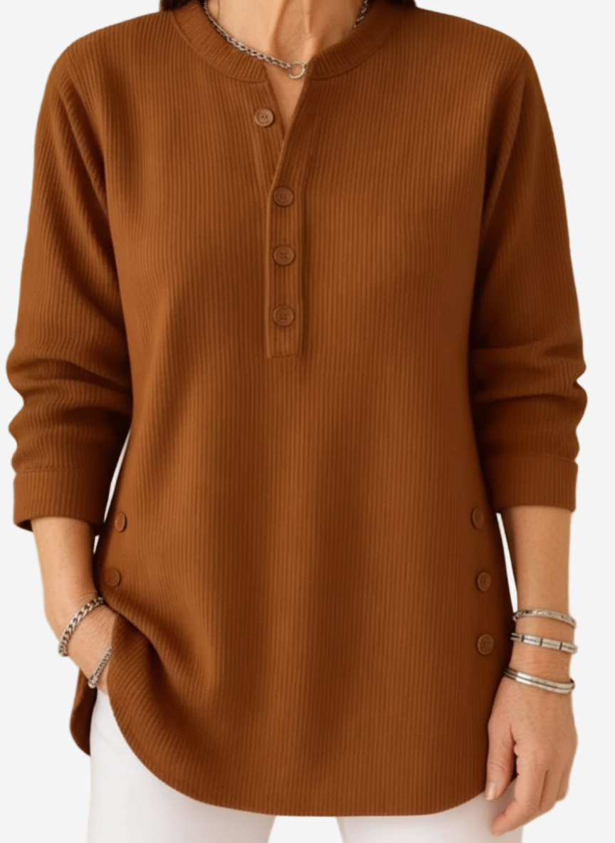 Eveline | Everyday Long Sleeve Knit Sweater