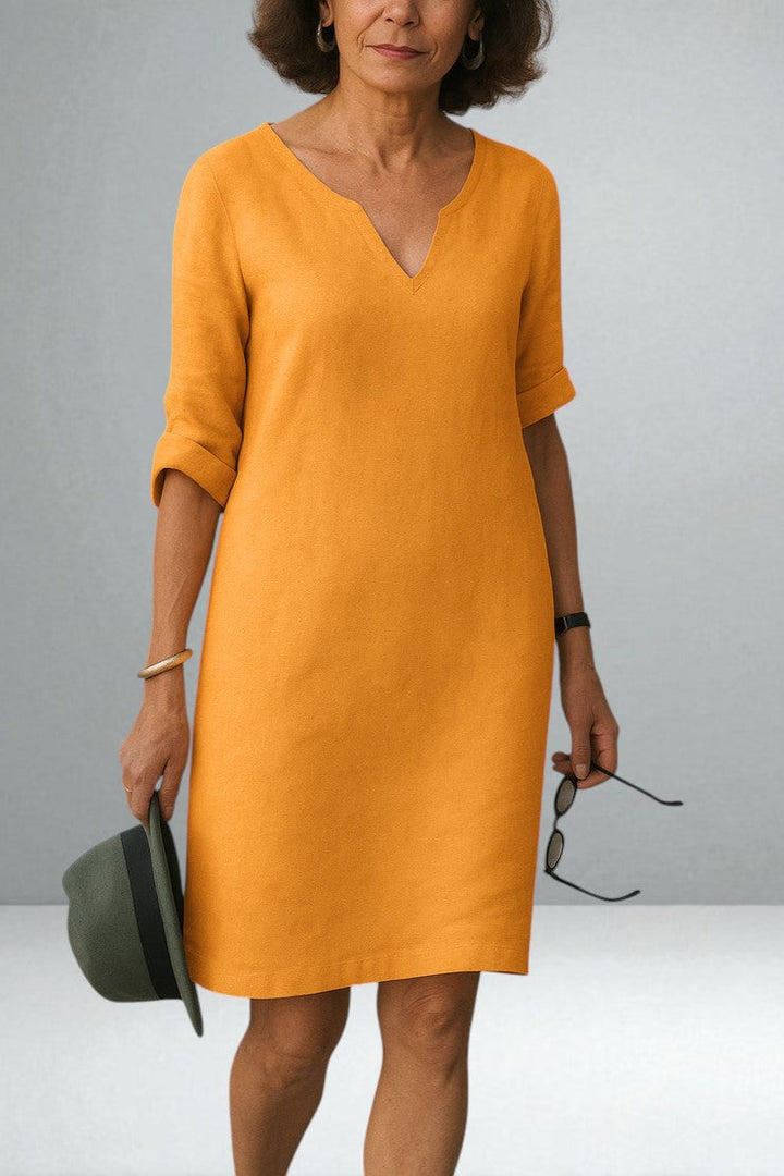 Mary V-Neck Dress