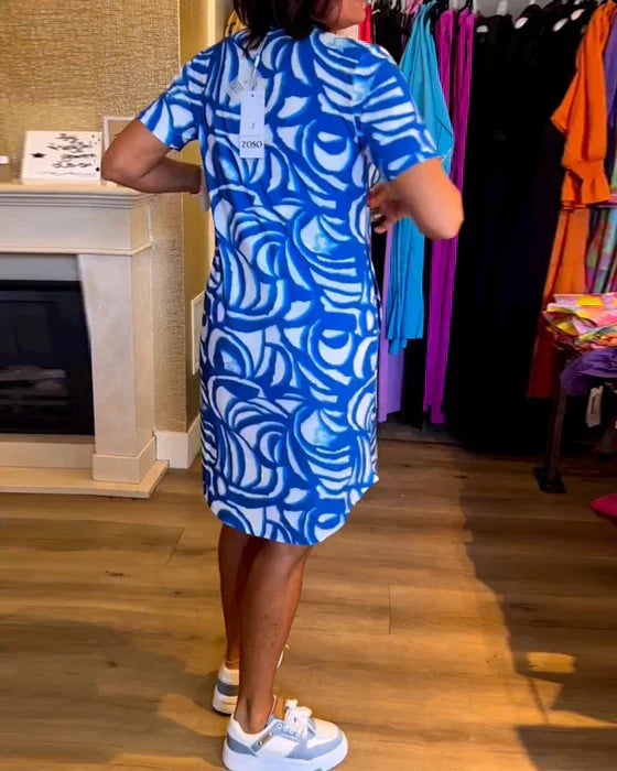 Angela | Colourful Dress