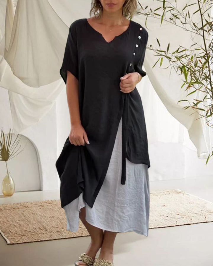 Nicole | Short Sleeve  Dress