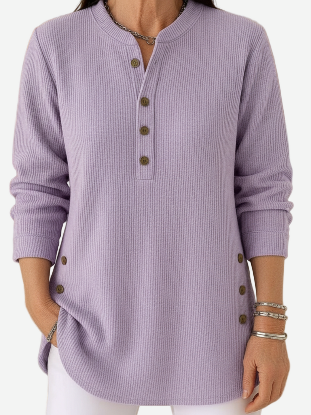 Eveline | Everyday Long Sleeve Knit Sweater