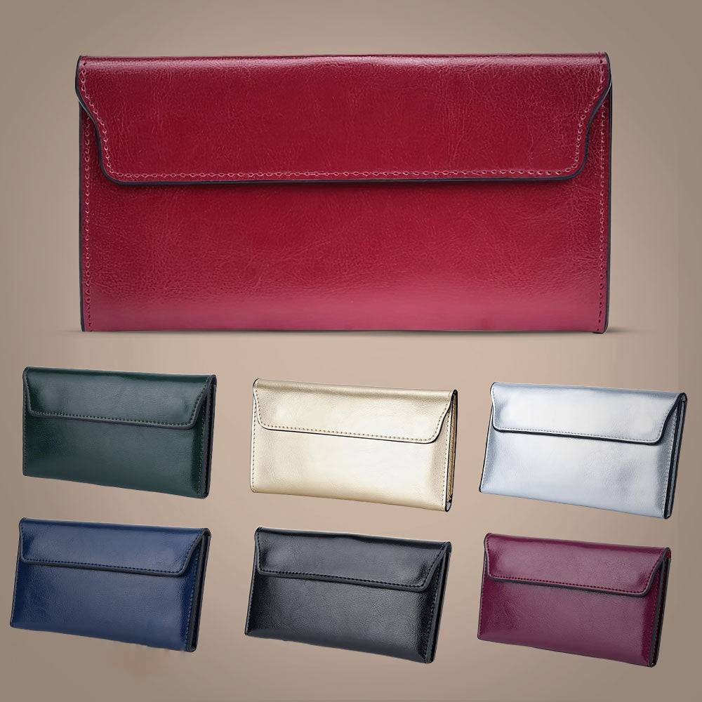 Silvia | Timeless Minimalist Fold Wallet
