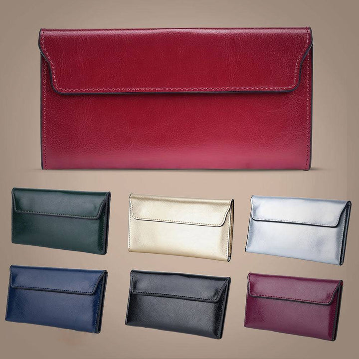 Silvia | Timeless Minimalist Fold Wallet
