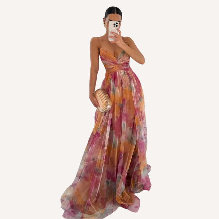 Valeria | Floral Maxi Dress