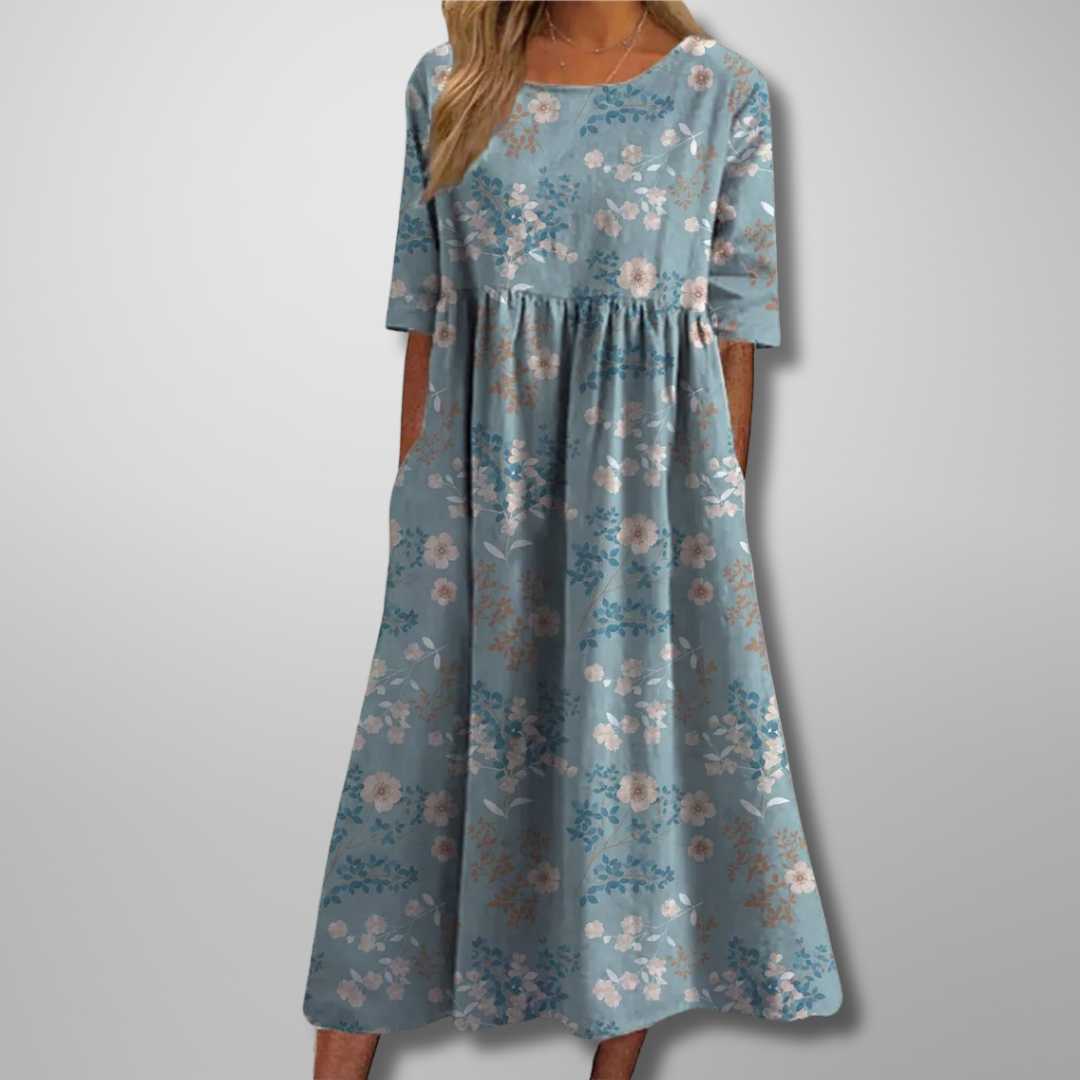 Marisa | Classic Embroidered Dress